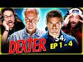 DEXTER SEASON 4 Episode 1 2 3 4 REACTION Michael C Hall John Lithgow Dexter Resurrection