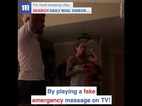 Worst family prank ever! Bomb on the way!!