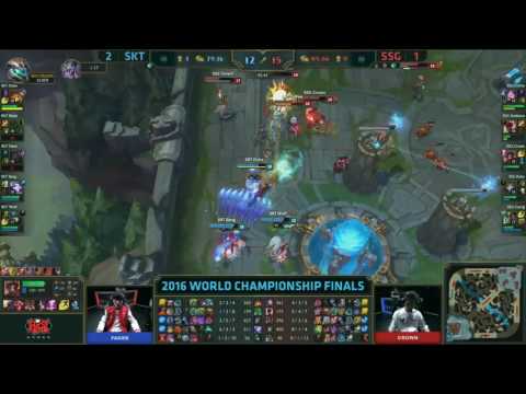 SKT vs SSG: SKT Bang Lee ult qss flash