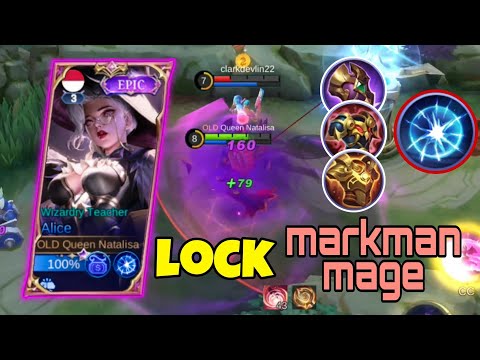 lock markman and mage insane alice semi tank exp lane