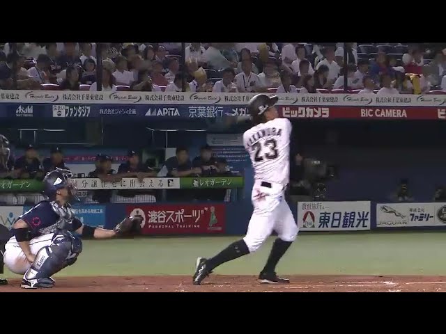 【3回裏】マリーンズ・中村 久々アーチは貴重な先制ソロ!! 2016/7/7 M-L