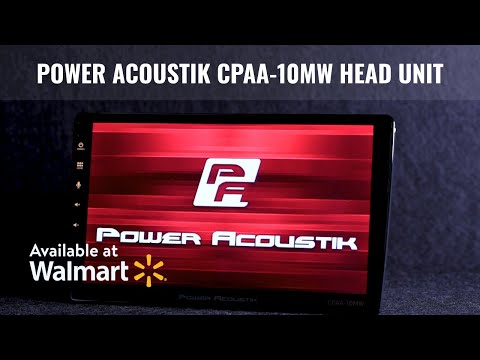 CPAA-10MW Shallow-Mount Stereo | Power Acoustik | Available Exclusively at Walmart