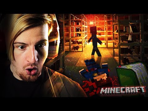SO I PLAYED A HORROR MAP IN MINECRAFT. (and it was actually scary)