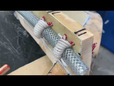 5 Mar 2023  More on rudder blocks and preparing a sandwich panel.