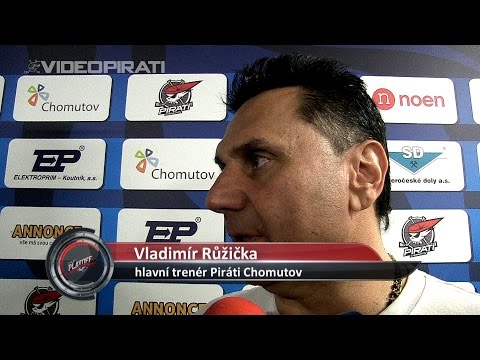 3. semifinále Generali play-off TELH: Piráti Chomutov - Bílí Tygři Liberec 2:0 ohlasy trenérů