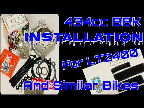 Ltz 400 big bore kit installation (KFX, DVX)