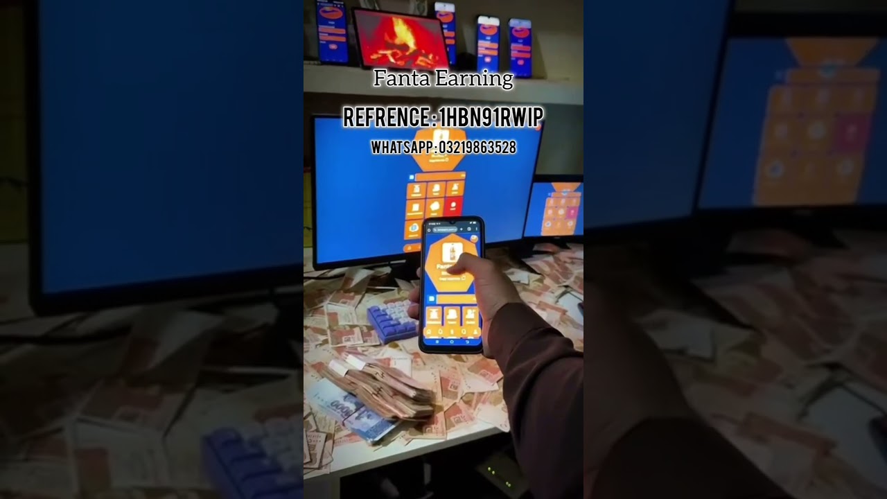 Fanta Earning Website #fanta #onlineEarning #earningapp #fantaearning #fanta #refrence code