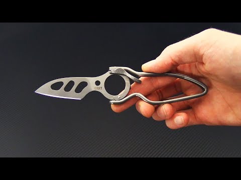 CRKT Daktyl Slide Lock Folder Hitchcock Design 5151