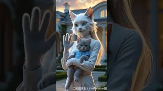 He entrusted his son #cat #kittten #cats #kitty #kitten #shortsvideo #shorts #catshorts #ai #story