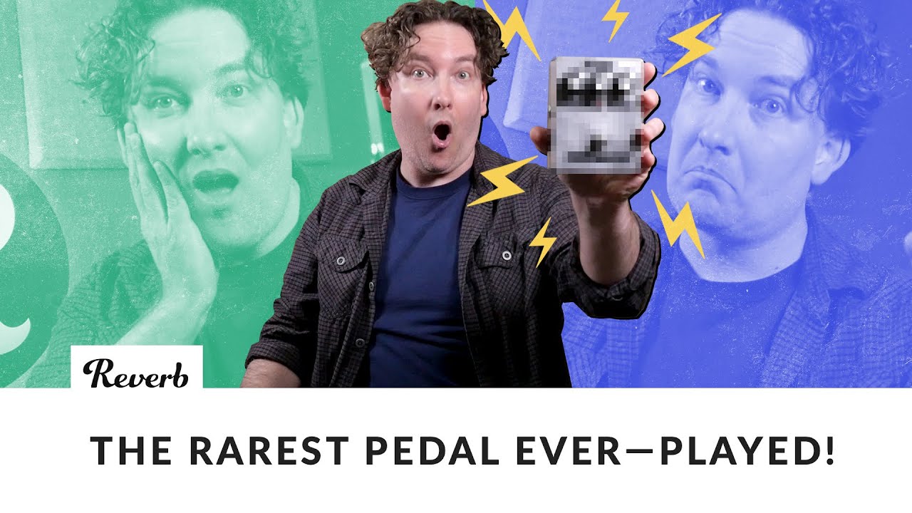 Andy Plays the Rarest Guitar Pedal EVER?! - YouTube