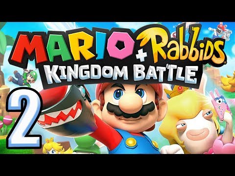 Mario + Rabbids: Kingdom Battle playthrough pt2 - Block Switches & Sunglassed Flowers