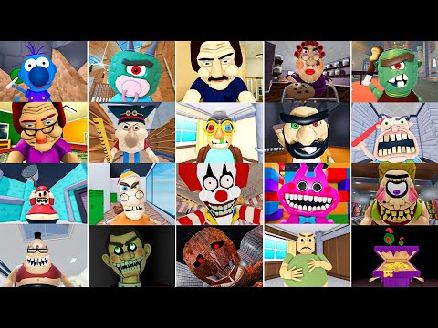 EPIC SCHOOL ESCAPE, EVIL GRANDPA, PAPA PIZZA, TEAM SCHOOL, FUNNY TOYSHOP, DHUUR, ROBLOX JUMPSCARE'S