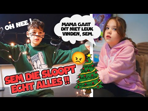 VAN VOETBAL VIP NAAR KERST CHAOS: ALLES GAAT KAPOT !! - De Bakkertjes #922