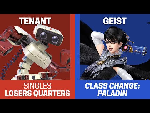 Class Change: Paladin Singles Losers Quarters - Tenant (R.O.B.) vs Geist (Bayonetta) - SSBU