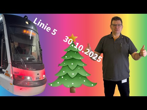 Linie 5 am 30.10.25 Nachtfahrt