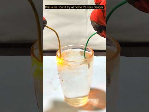 Does Water Really Conduct Electricity | Water Conducts Electricity Experiment | Salt Water