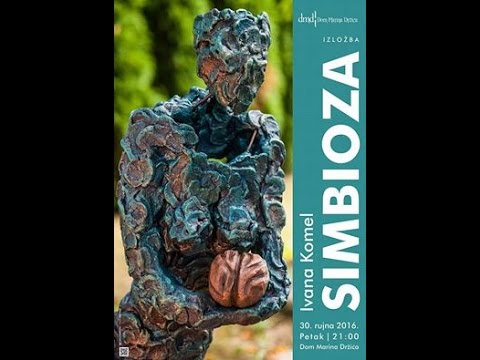 Exhibition  Ivana Komel - Simbioza  at Marin Držić