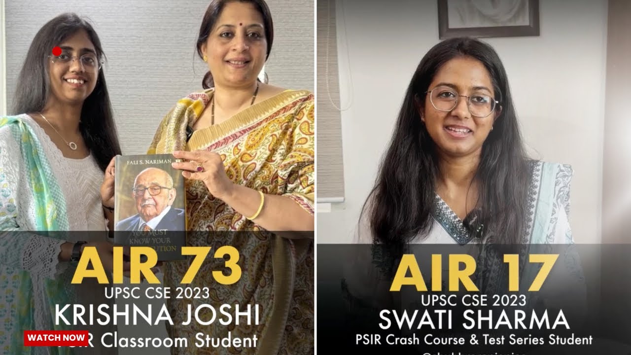 Classroom to UPSC — SRIAS Turns Aspirants into Achievers