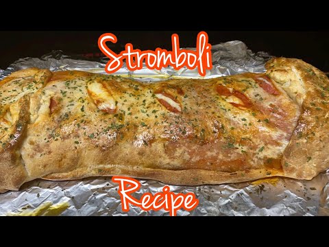 EASY ITALIAN STROMBOLI RECIPE 🤤