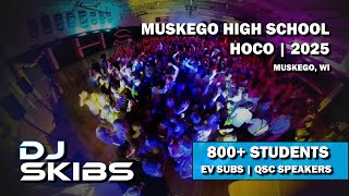 DJ GIG LOG: Muskego High HOCO | September 27th, 2025 | Muskego, WI