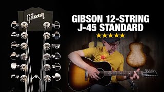 Video thumbnail for 12-string Gibson J-45 Standard Acoustic Guitar by Acoustic Letter