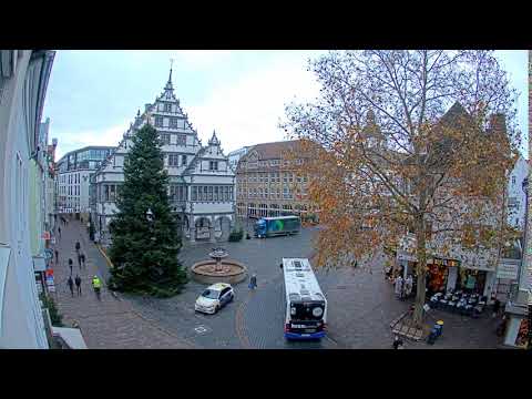 Webcam Rathaus Paderborn - 03.12.2020