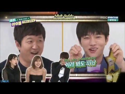 [ENG-SUB] 151230 Weekly Idol Award - "Camera Director Award" Myungsoo