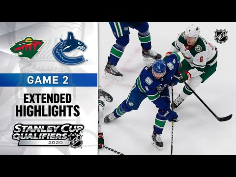 Minnesota Wild vs Vancouver Canucks SCQ, Gm2 Aug 4, 2020 HIGHLIGHTS HD
