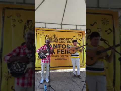 Cícero Justino & Cícero Mariano —  no Projeto Cultural Cantoria na Feira – Pau dos Ferros - RN