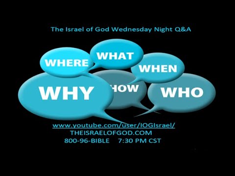 IOG - Wednesday Night Q&A 5/22/24