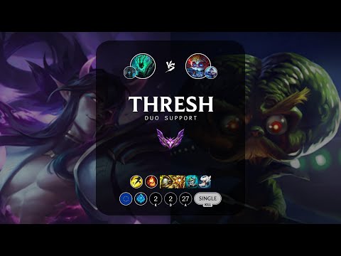 Thresh Support vs Heimerdinger - EUW Master Patch 12.21