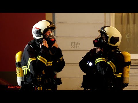 Rauchmelder verhindert Schlimmeres - Feuerwehr löscht Wohnungsbrand in Wuppertal | 12.01.2021
