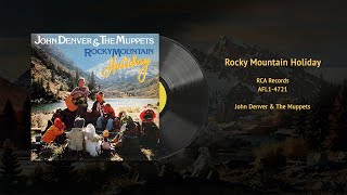 Rocky Mountain Holiday - The Muppets &amp; John Denver (AFL1-4721) | Vintage Muppets Vinyl Restored