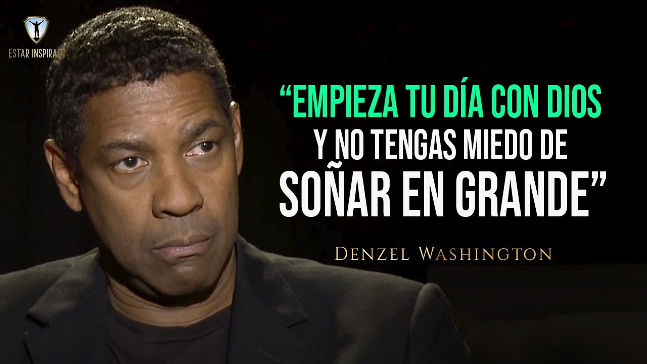 Los Consejos de Vida de Denzel Washington que te dejará SIN PALABRAS ¡Poderoso y MOTIVADOR DISCURSO!