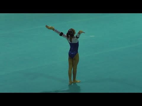 Thaís Fidélis (BRA) - Floor - 2015 GBR v GER v ITA v BRA (Jr)