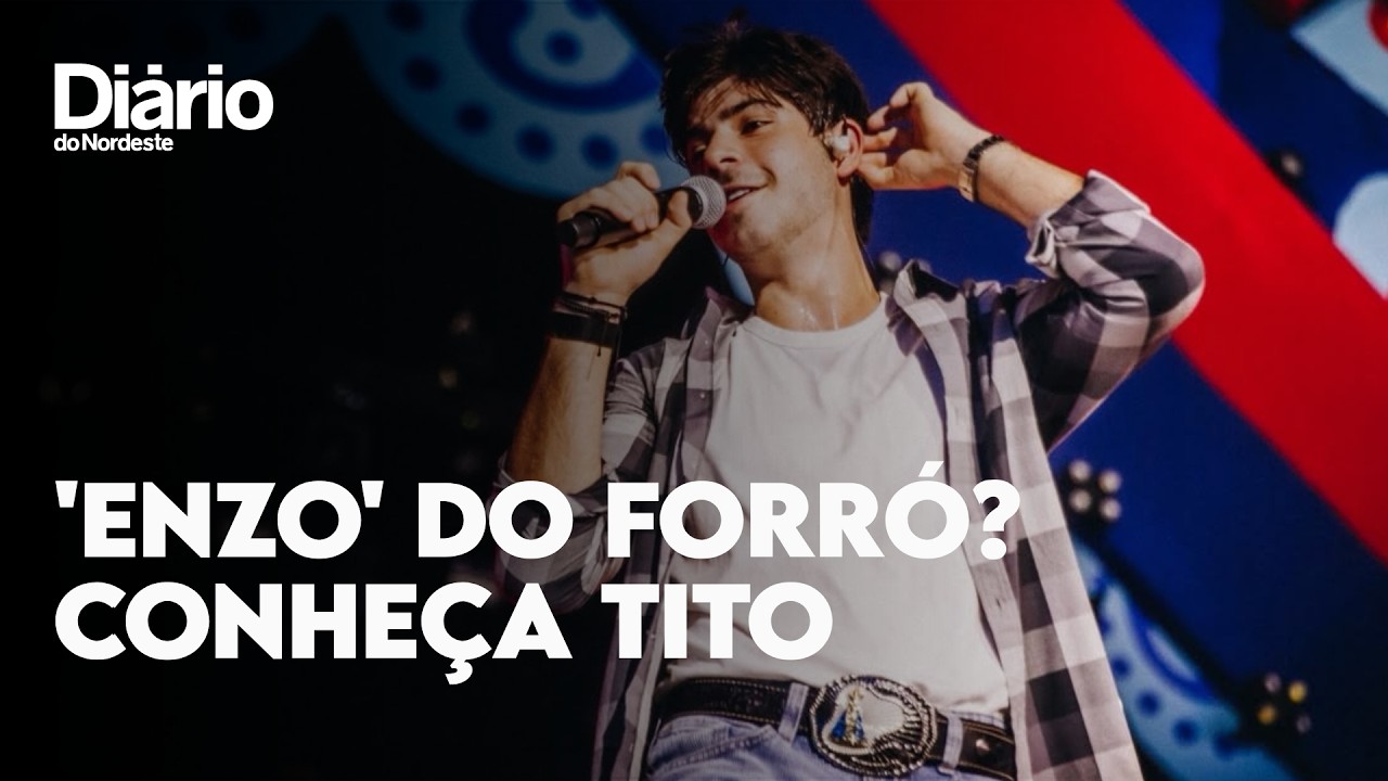 Imagem da notícia ‘Enzo’ do forró? Conheça Tito, nome mais novo do São João de Maracanaú