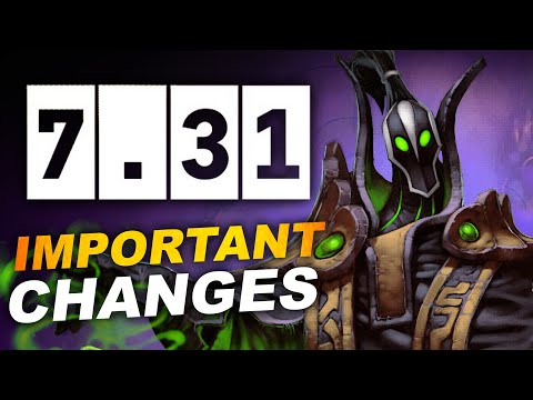7.31 ALL IMPORTANT CHANGES — Dota Update
