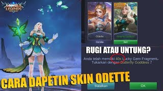 CARA DAPAT SKIN SPECIAL ODETTE BUTTERFLY GODDESS + SKIN STARLIGHT CYCLOPS DEEP SEA RESCUER GAMEPLAY