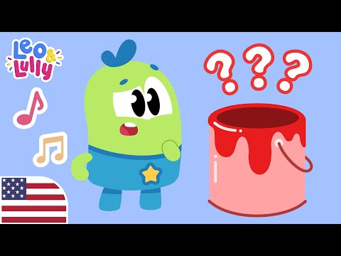 THE COLORS' NAMES | O NOME DAS CORES | MÚSICA EM INGLÊS | LEO E LULLY