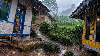 Download lagu Seharian Diguyur Hujan‼️🌧️ Suasana Kampung Di Garut Begini Bikin Hati Tenang & Betah😍 mp3