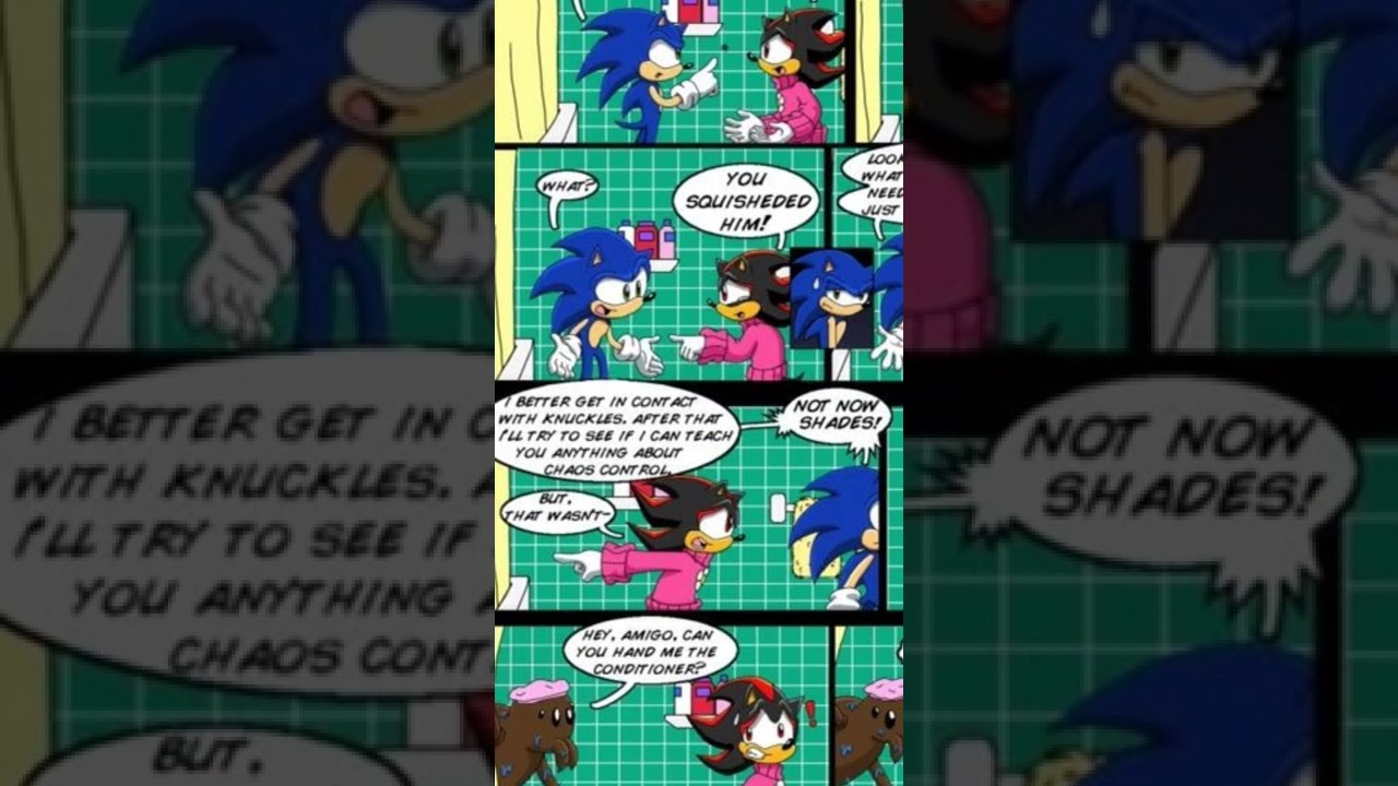Shadows Fear (Sonic Comic Dub) #sonadow