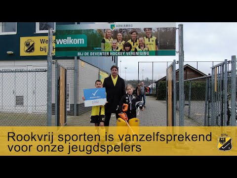 Rookvrij sporten is vanzelfsprekend voor onze jeugdspelers.