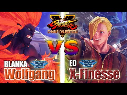 SFV CE 👊🏻 Wolfgang (Blanka) vs X-Finesse (ED) FT2
