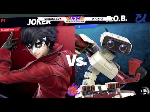 Clocktower Smash 103 - WQ - Tomato.exe (Pyra/Mythra, Joker) vs. Knight (R.O.B.) - SSBU