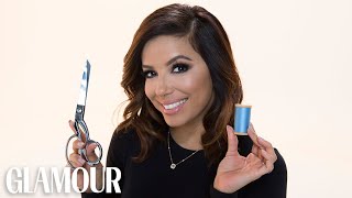 20 Minutes of Eva Longoria Sewing, While Reading the Entire Wikipedia Entry on Sewing