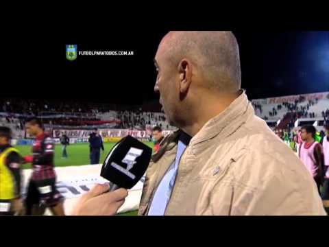 "Los pies sobre la tierra". Patronato 0 - Ferro 0. Fecha 32. Primera B Nacional 2015. FPT.