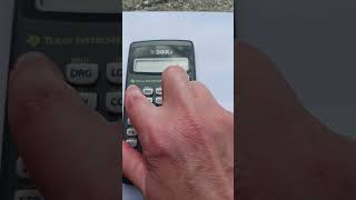 TI-30Xa Finding the percent of a number