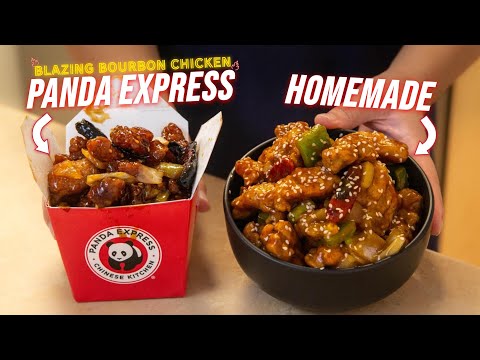 Making Panda Express Blazing Bourbon Chicken At Home | But Better