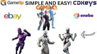 How to get THE FORTNITE Rogue Spider Knight, Dark Vertex, Wildcat, and EON Codes The SIMPLE Way