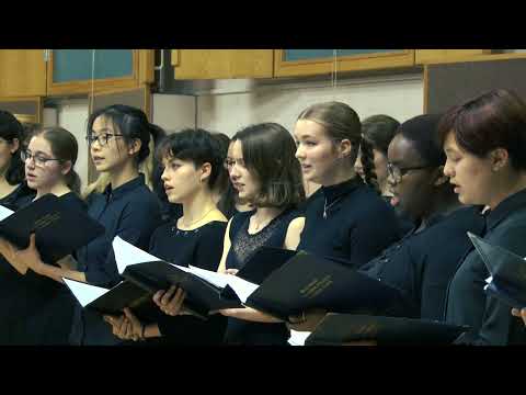 Autumn Concert 2021 - Chamber Choir - Abendlied Op 69, No 3 & The Long Day Closes